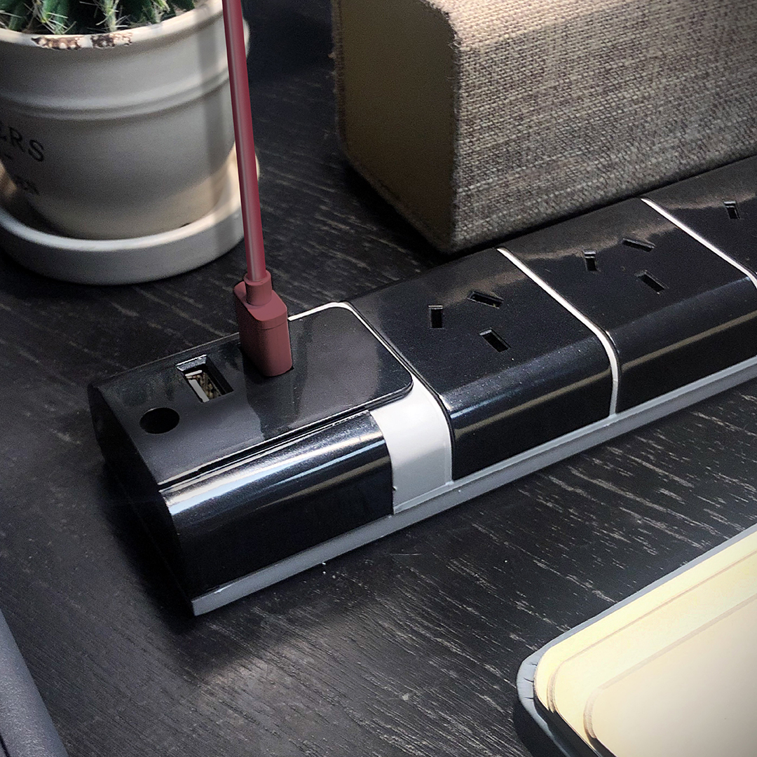Slider 1200x600 - 1080x1080 Prolongador Múltiple USB