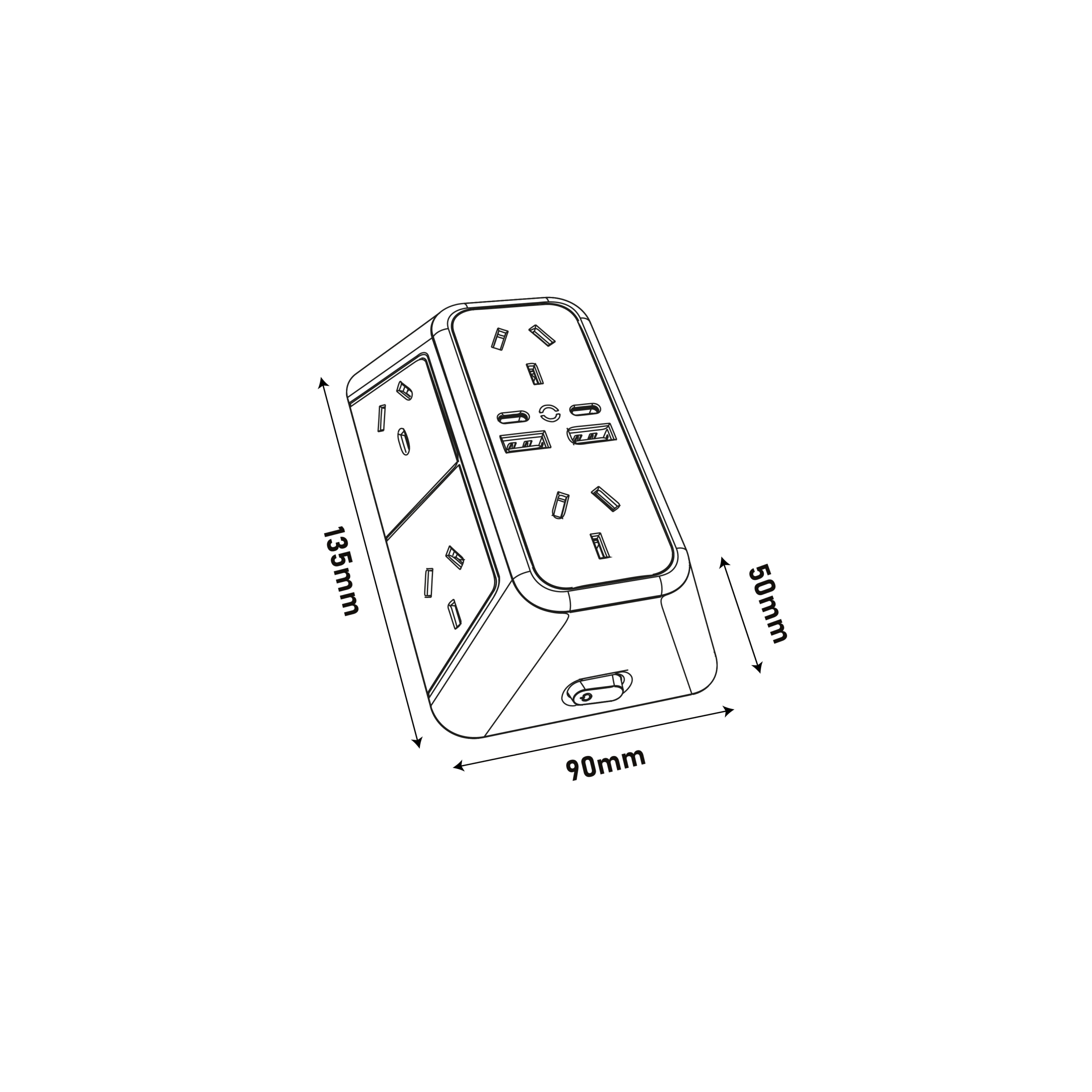 Prolongador múltiple-02